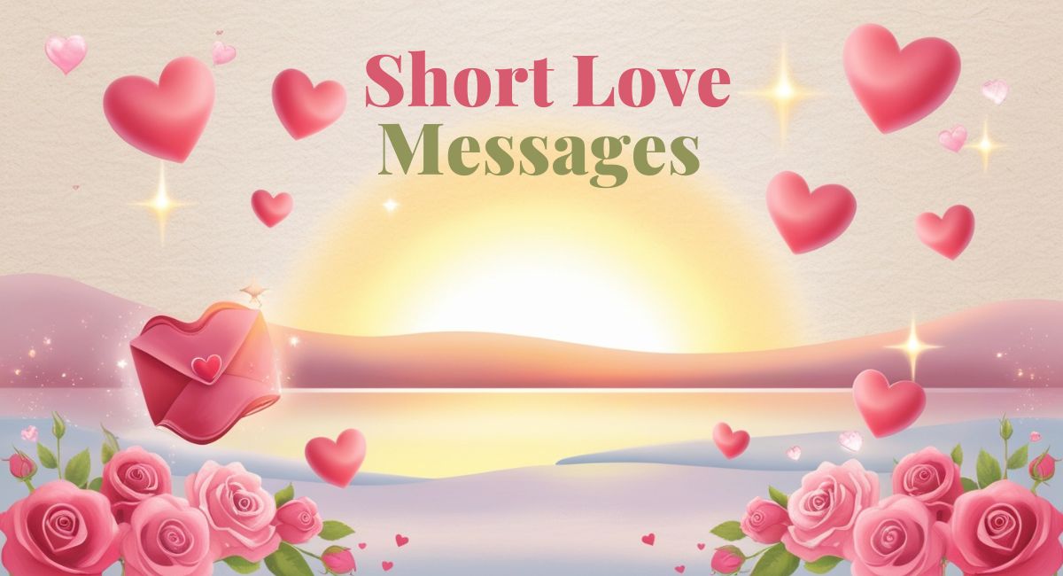 200+ Short Love Messages to Melt Their Heart: Romantic, Cute, and Heartfelt Texts for Every Moment