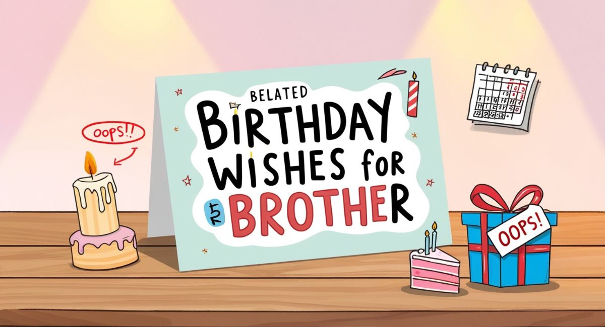Best Belated Birthday Wishes for Brother (All-Time Favorites)