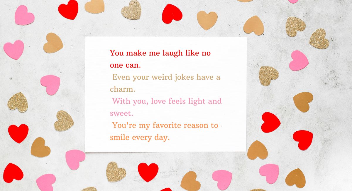 Cute and Funny Love Messages