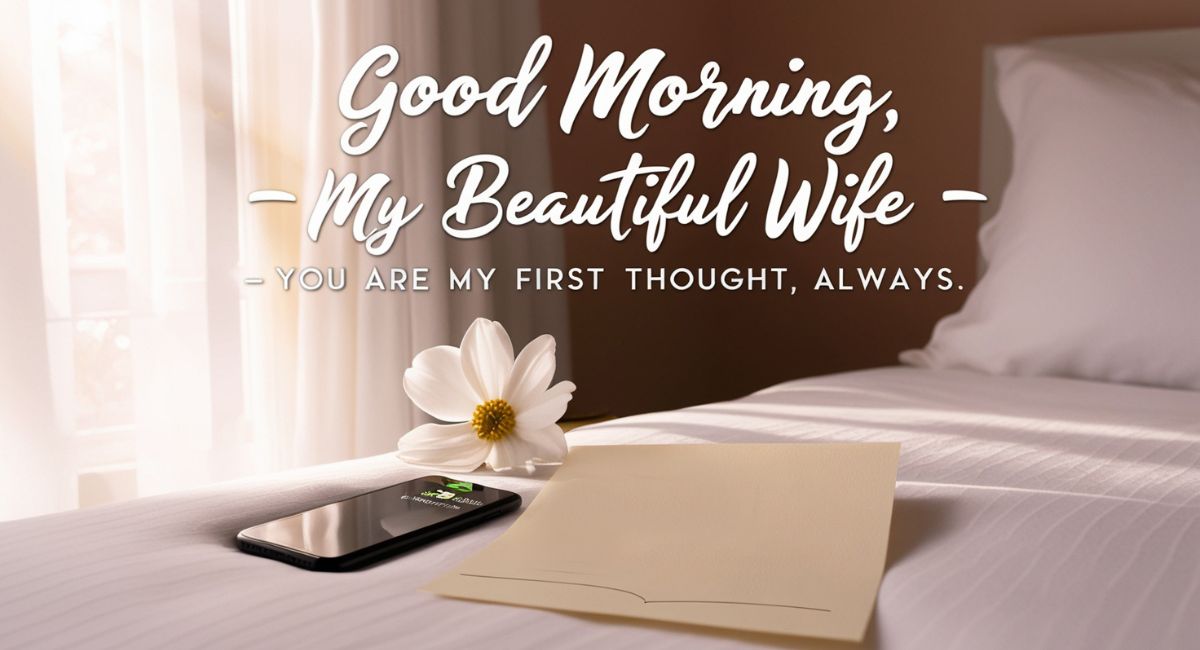 Good Morning My Beautiful Wife Messages & Quotes