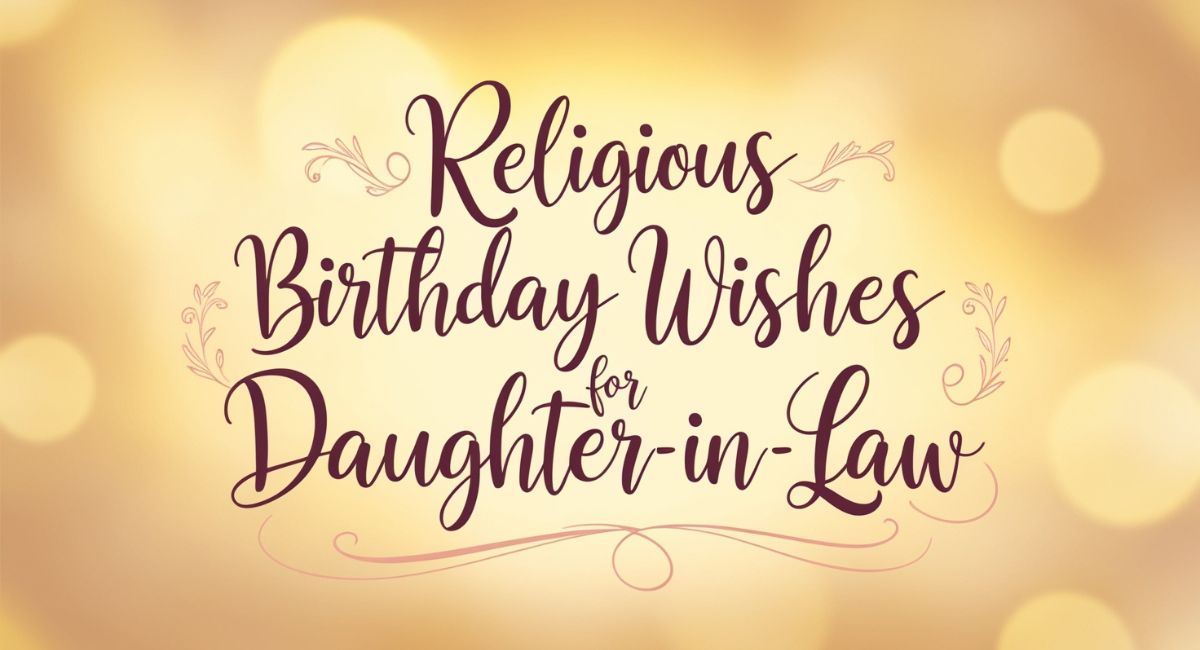 Religious Birthday Wishes for Daughter-in-Law