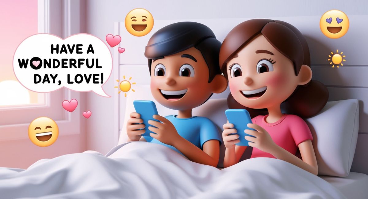 Romantic “Have a Wonderful Day Love” Messages