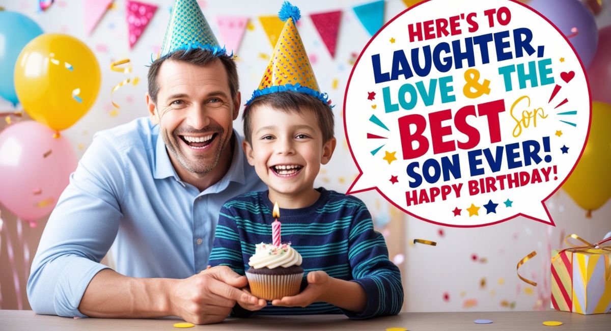 Short Birthday Wishes for Son