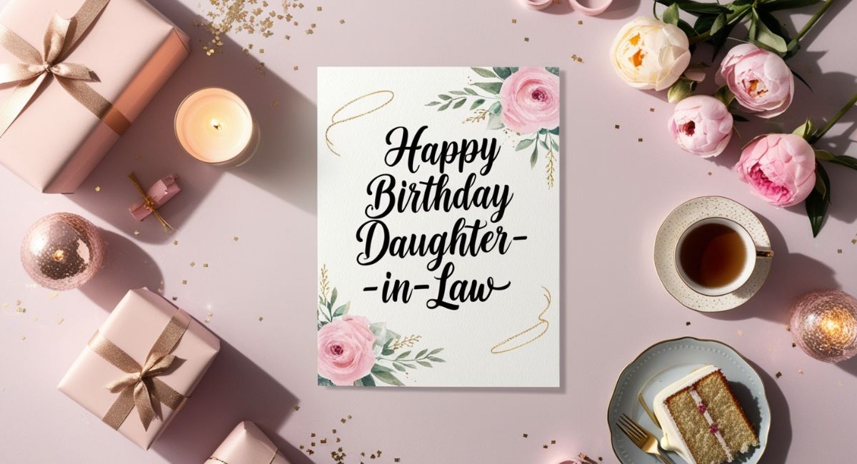 Birthday Wishes for Daughter in Law