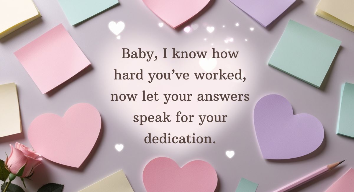 Good Luck Exam Wishes for Her