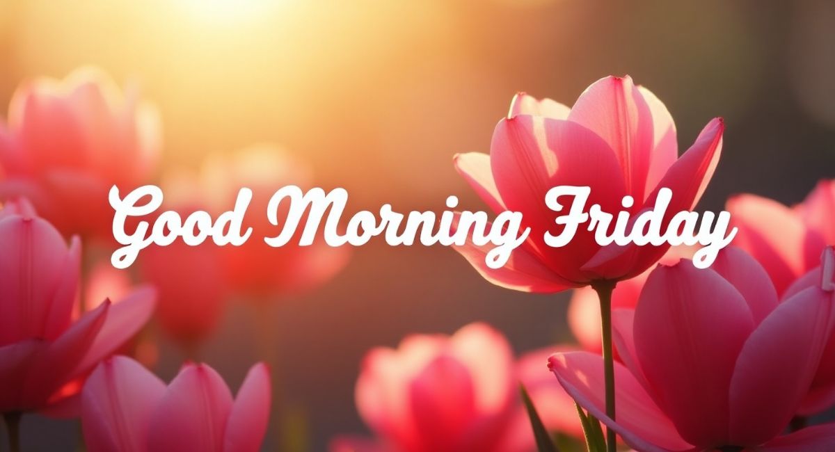 Good Morning Happy Friday Family and Friends
