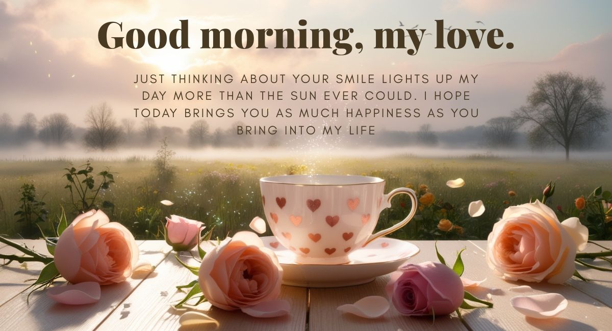 Good Morning Messages to Make Him Smile