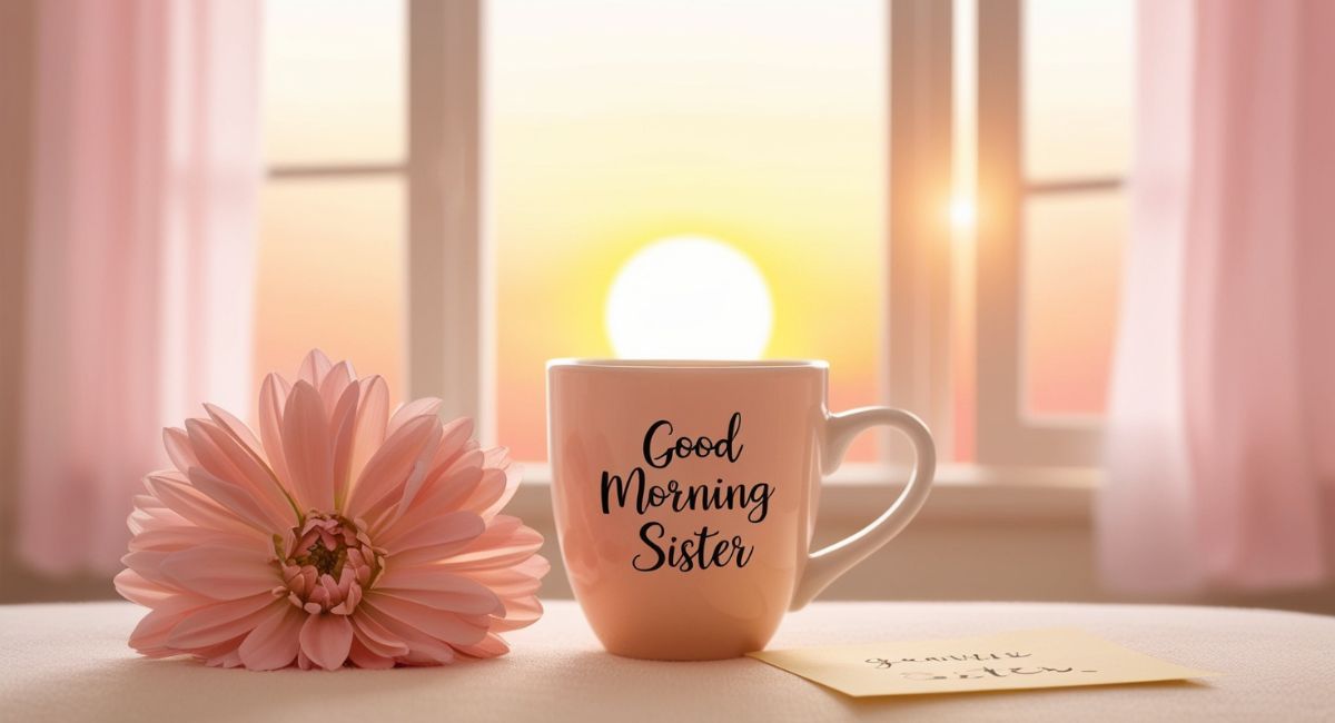 Long Good Morning Message for Sister