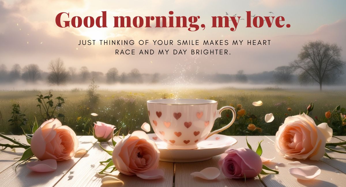 Romantic Good Morning Messages for Him