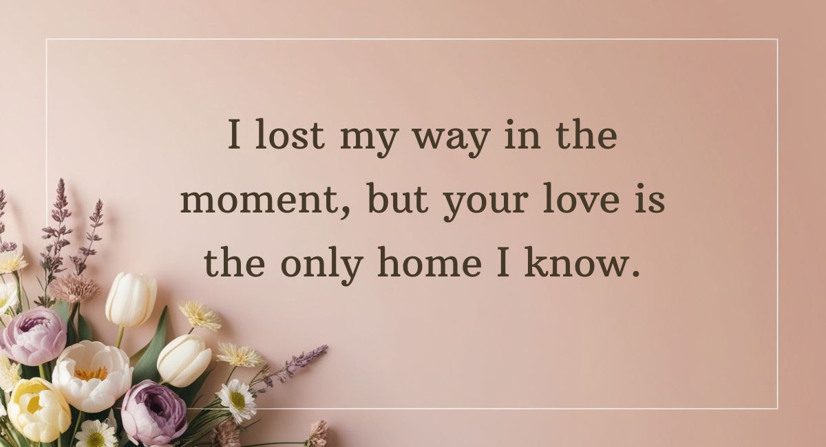 Romantic Sorry Messages for Wife