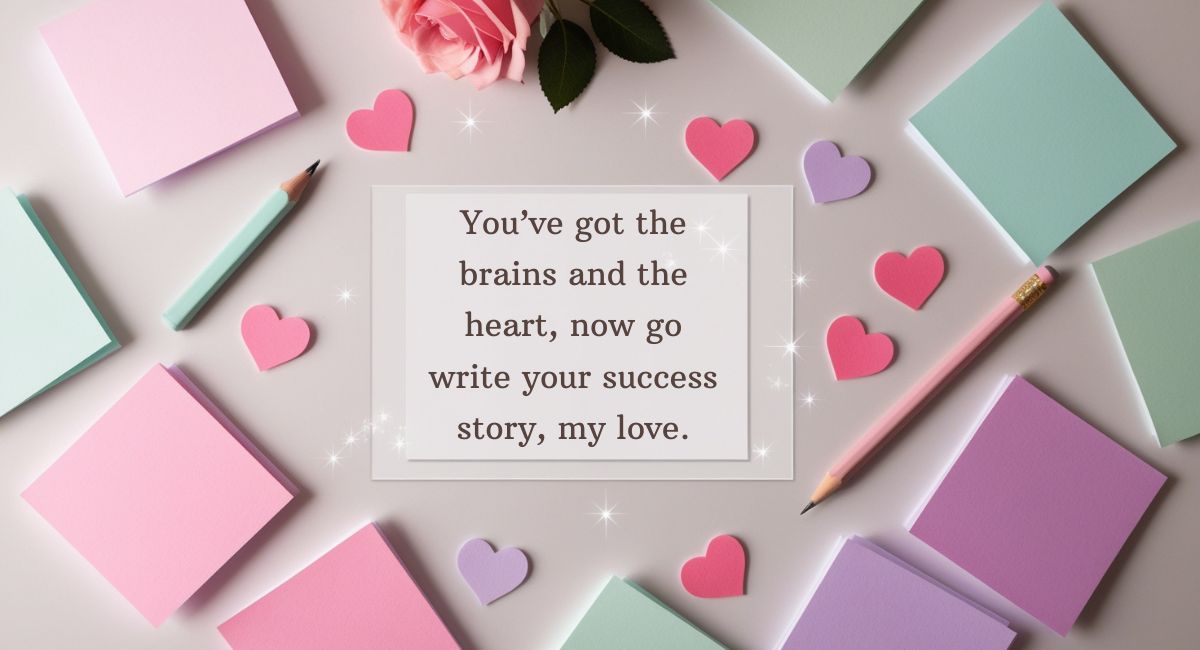 Short Exam Wishes for Lover