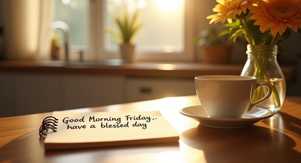 Thankful Good Morning Friday Blessings
