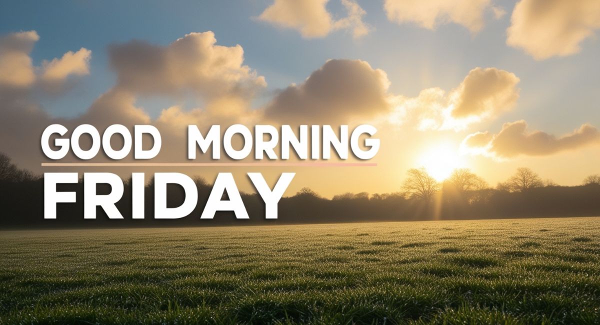 Weekend Good Morning Friday