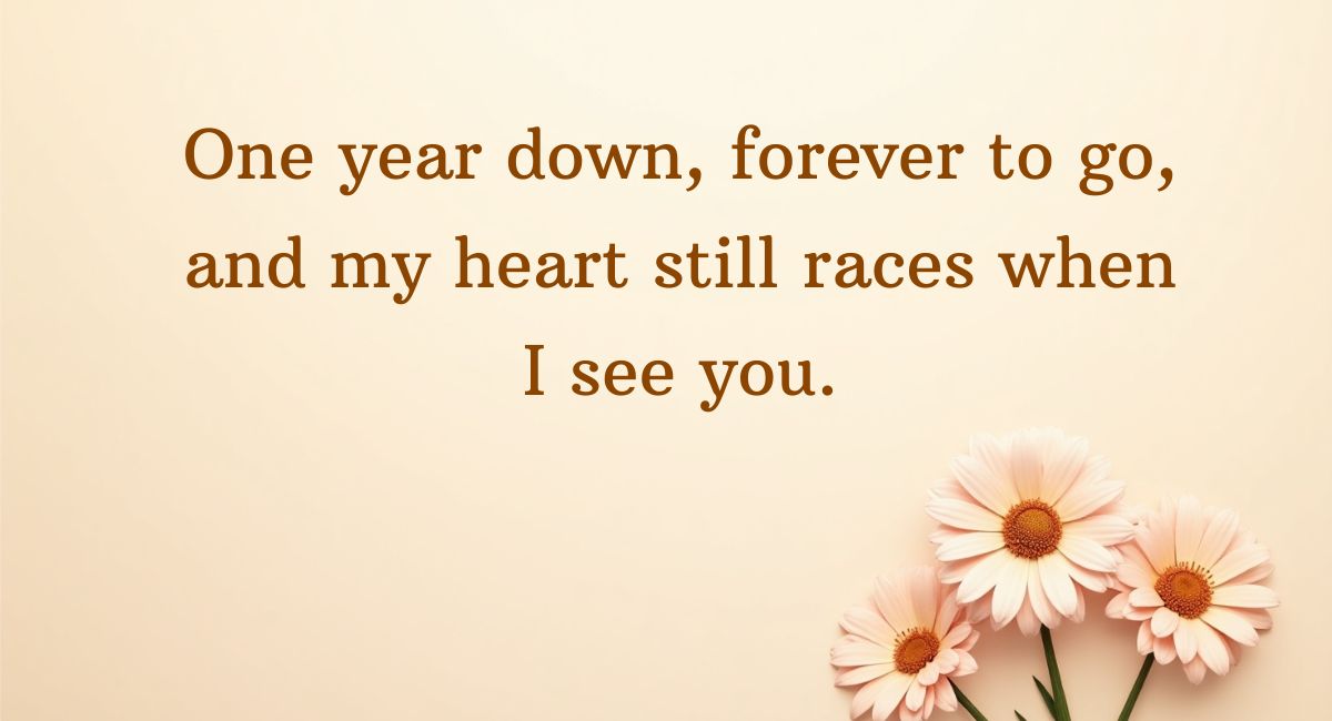First Engagement Anniversary Wishes to Husband