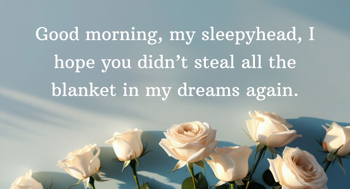 Funny Good Morning Messages for Husband Far Away