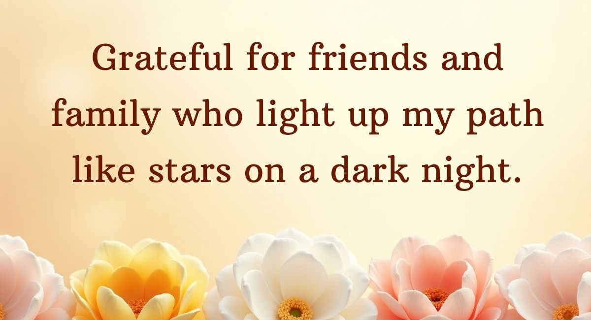 Inspirational Thank You Messages for Friends and Family