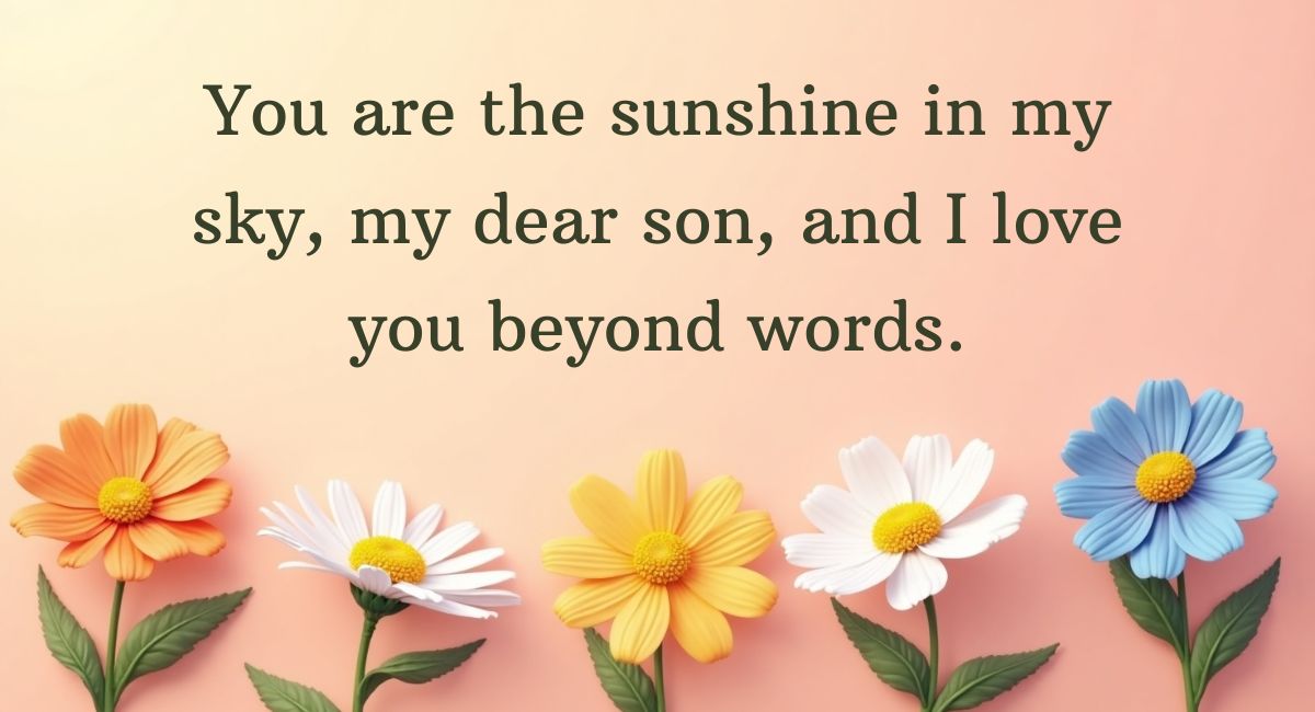 Short I Love You Son Quotes