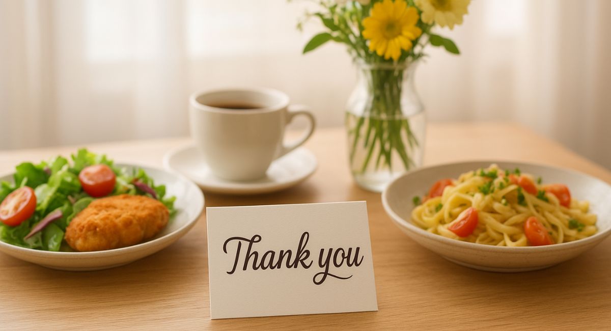 Thank You Messages for Lunch
