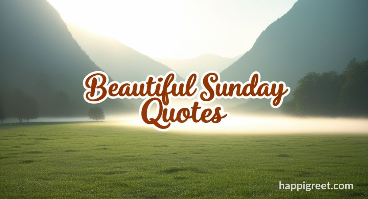 Best Sunday Quotes to Inspire Your Day