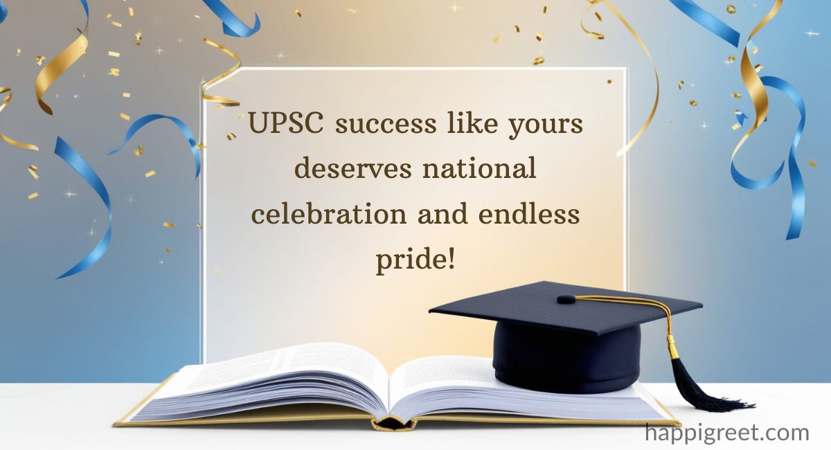 Congratulations Messages for Passing the UPSC, MBBS, and Competitive Exams