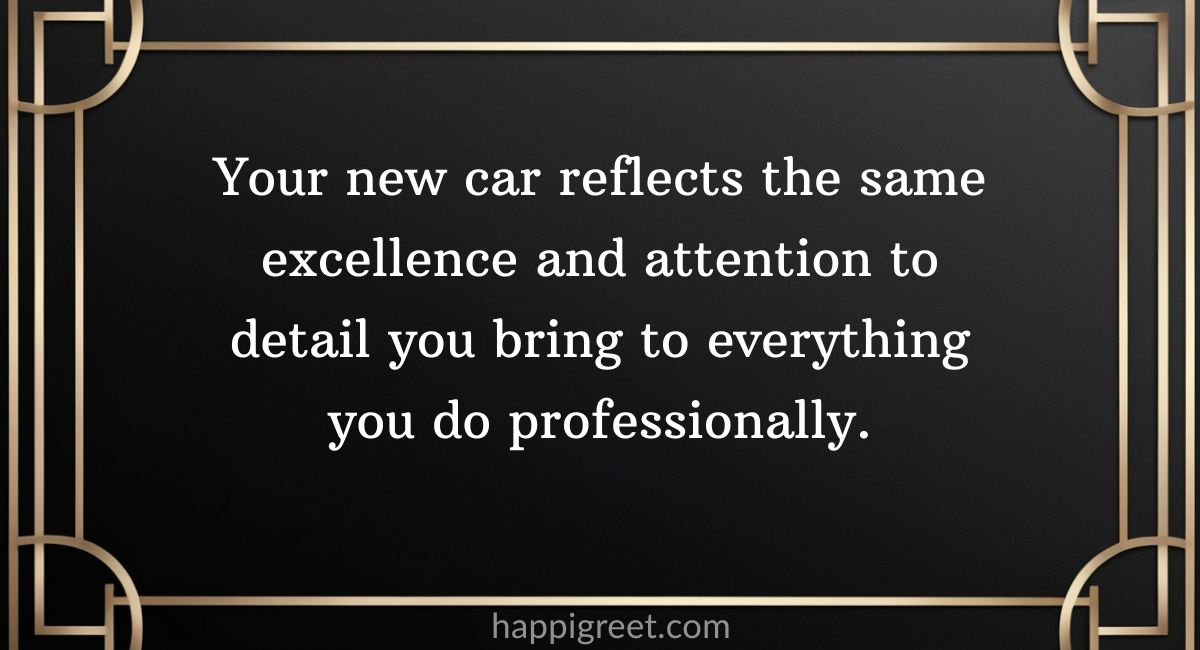 Creative New Car Wishes for Coworkers, Clients, and Colleagues