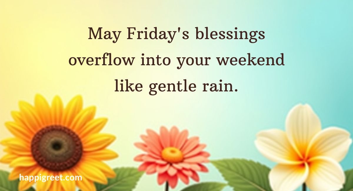 Friday Blessings and Prayers Quotes
