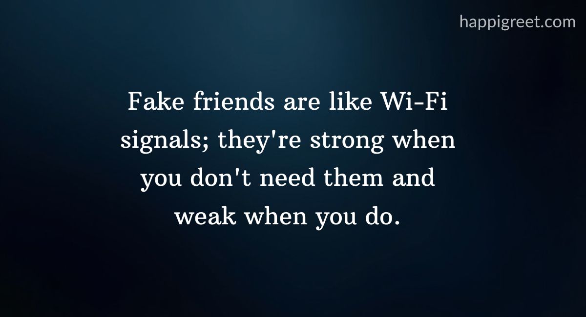 Funny Fake Friends Quotes