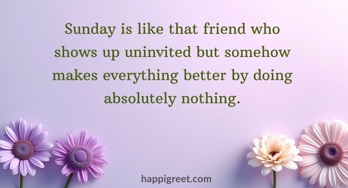 Funny Sunday Quotes