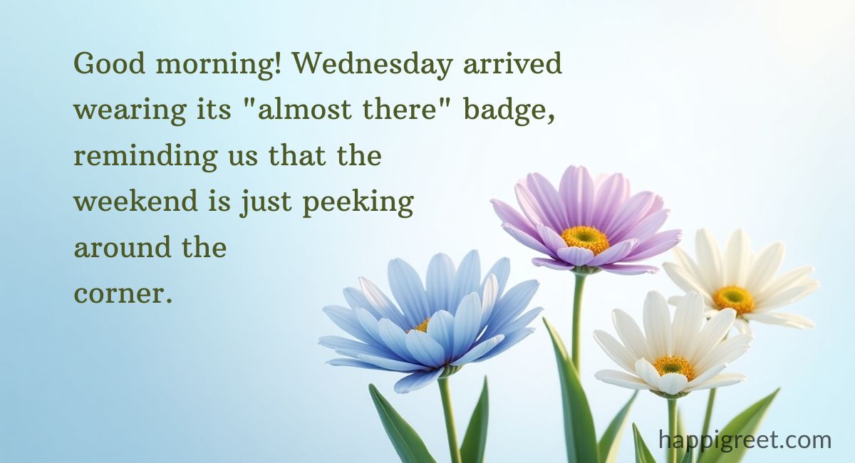 Funny Wednesday Good Morning Messages