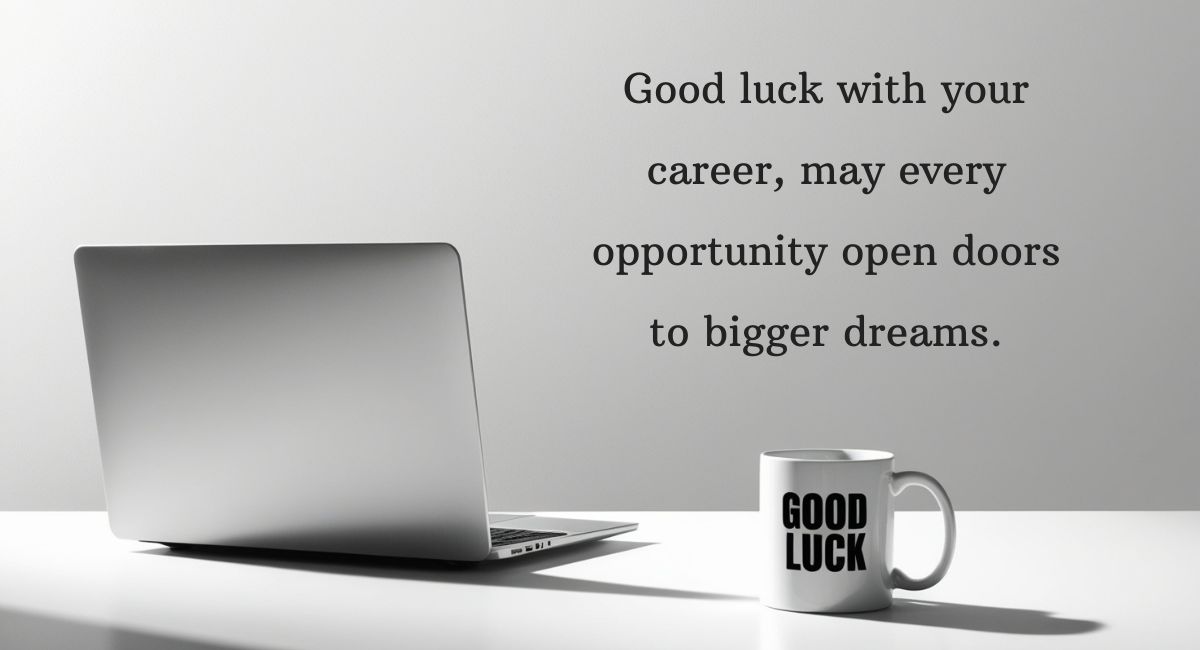 Good Luck Wishes for Future Career