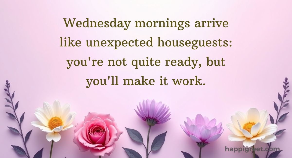 Good Morning Wednesday Quotes