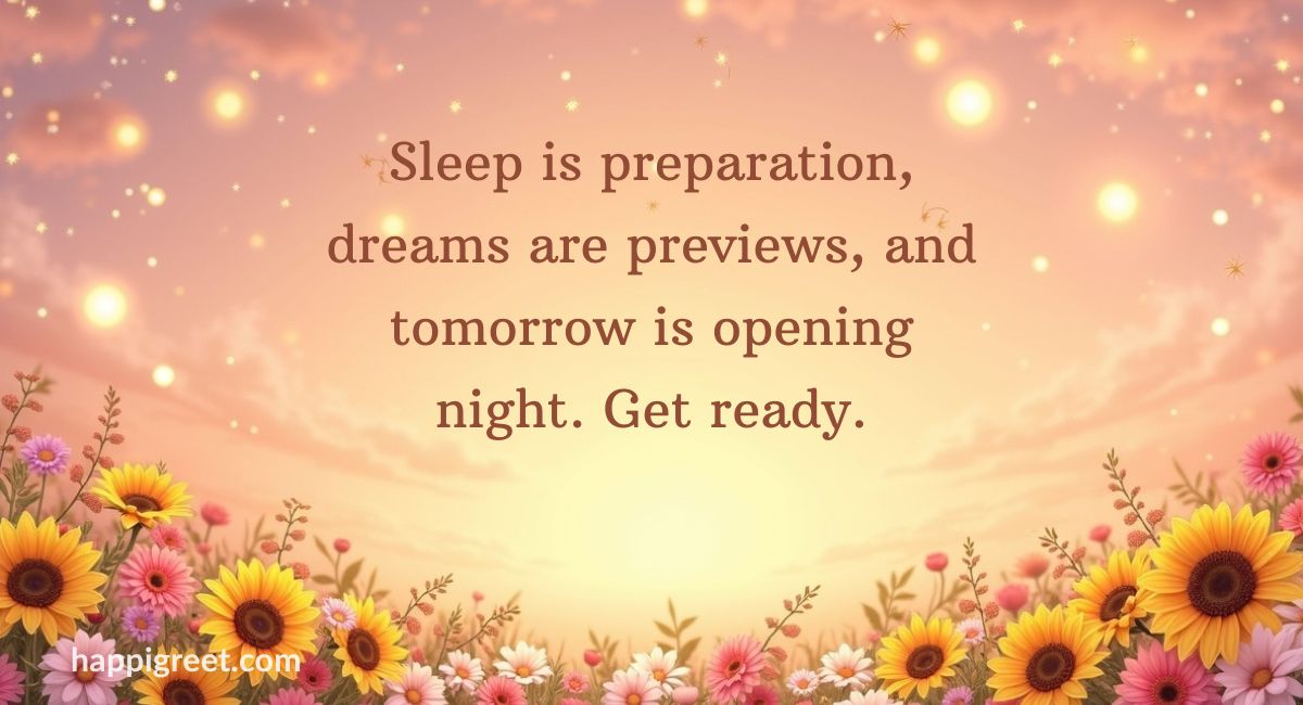 Good Night Motivational Quotes