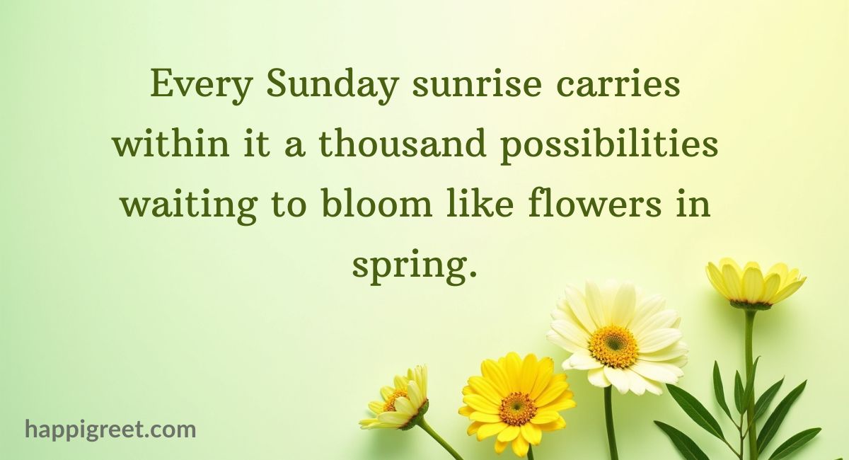 Inspiring Quotes for Sunday