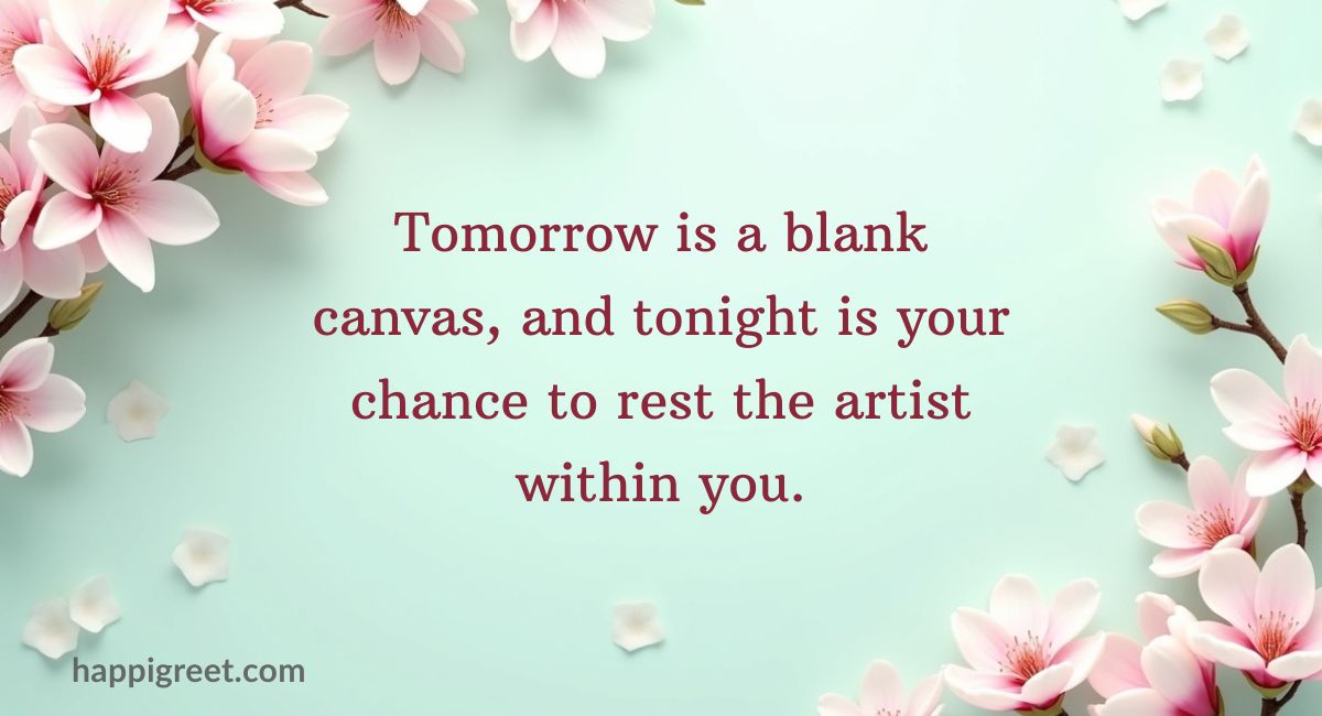 Positive Good Night Quotes