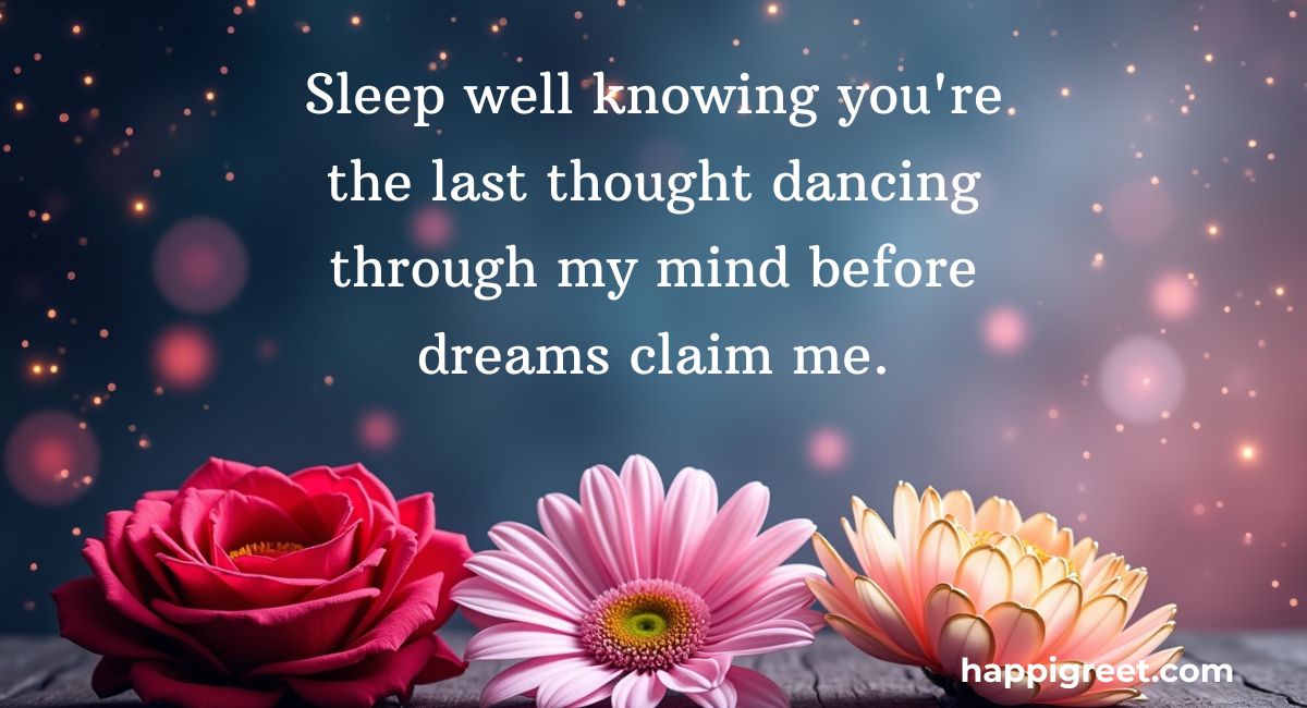 Romantic Good Night Love Quotes For Her