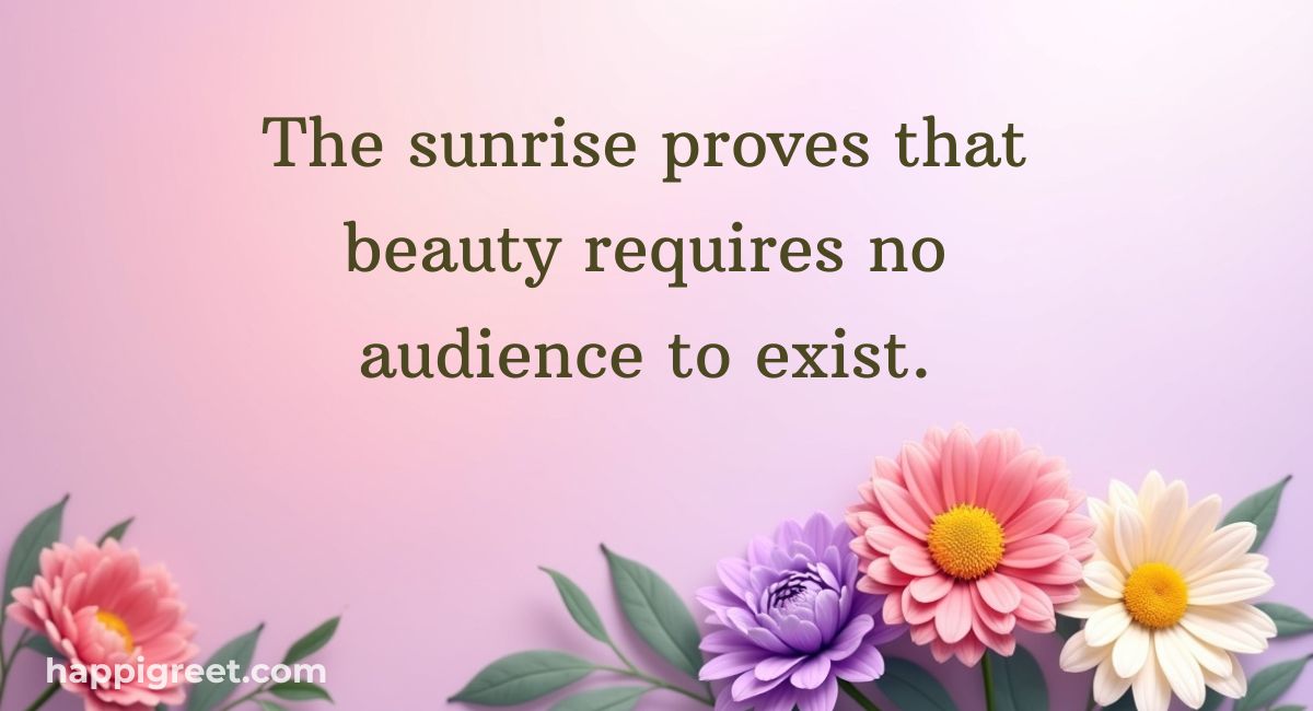 Short Sunrise Quotes