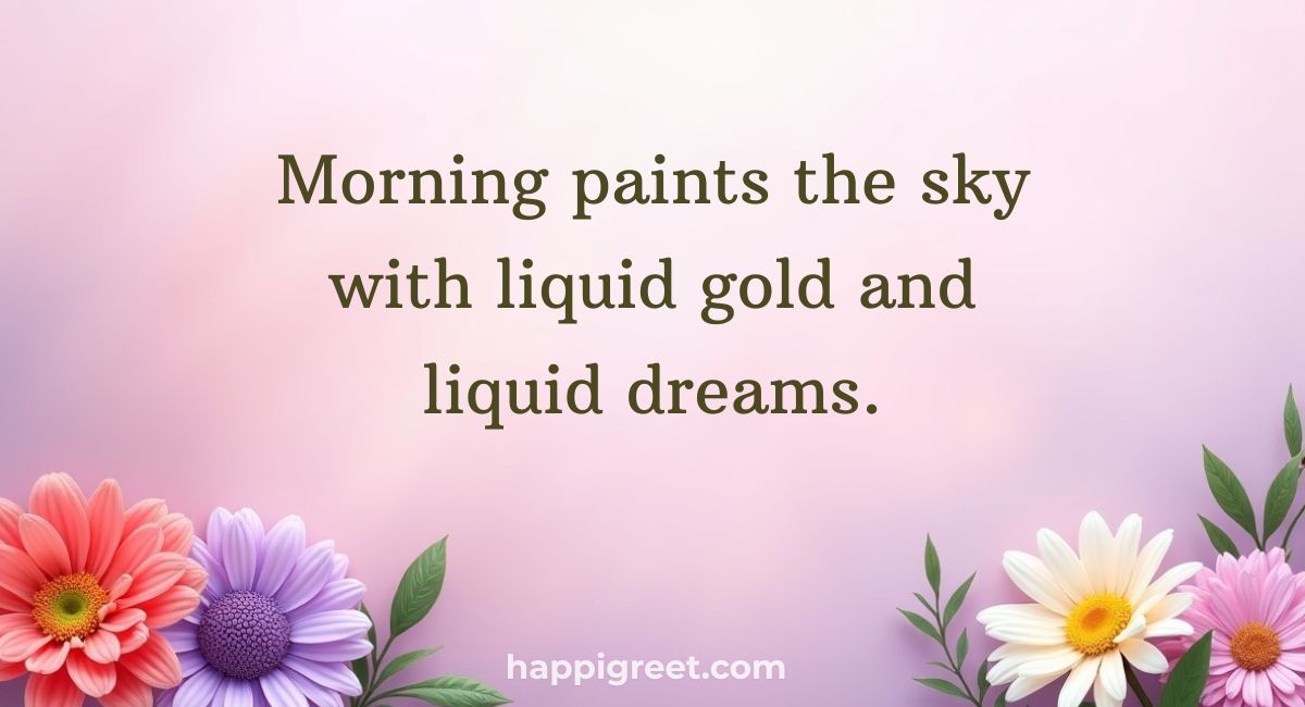 Short Sunrise Quotes