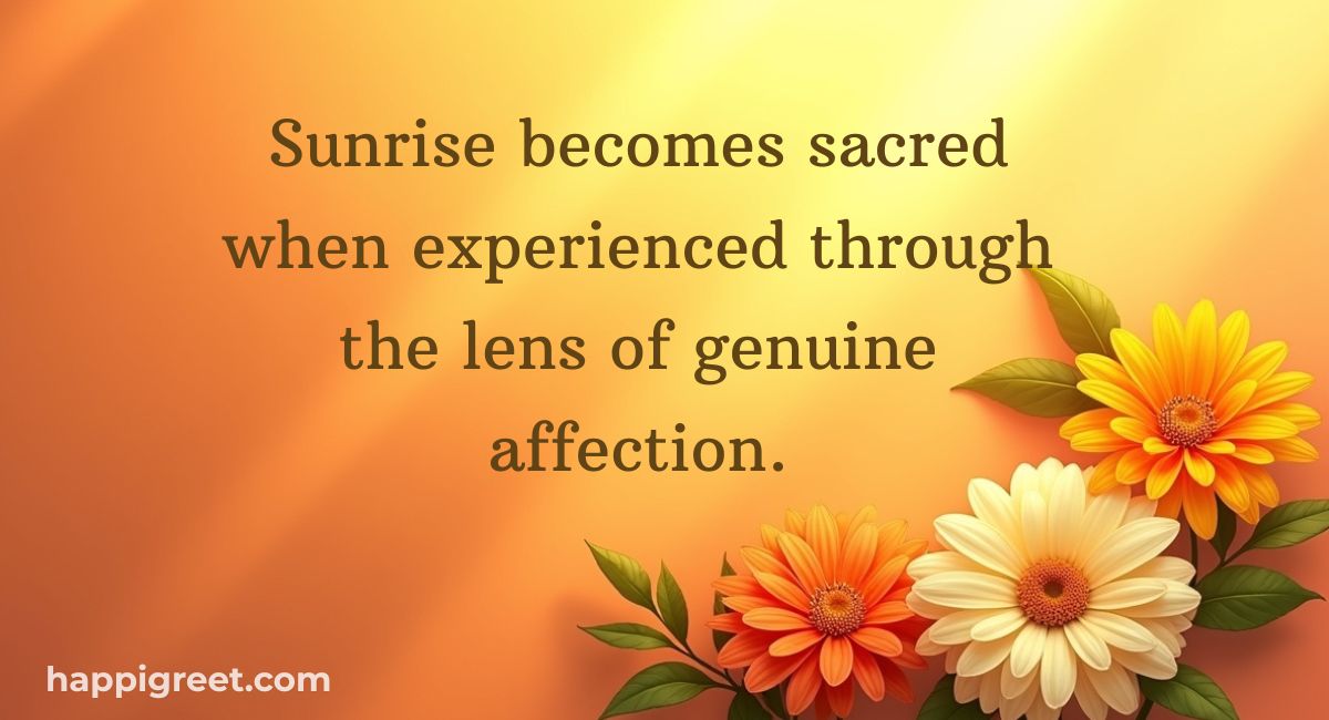 Sunrise Quotes For Love