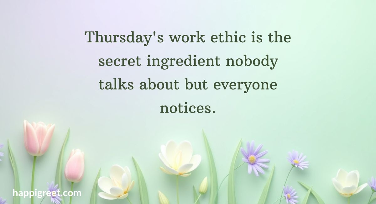 Thursday Motivational Quotes for Work