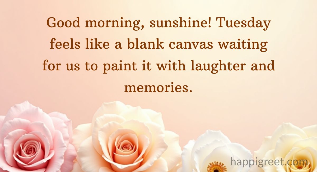 Tuesday Good Morning Messages for Friends