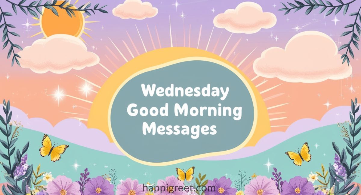 Wednesday Good Morning Messages
