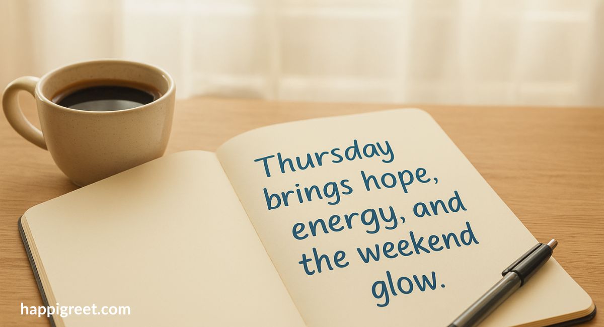 Why Thursday Feels Like the Best Day of the Week