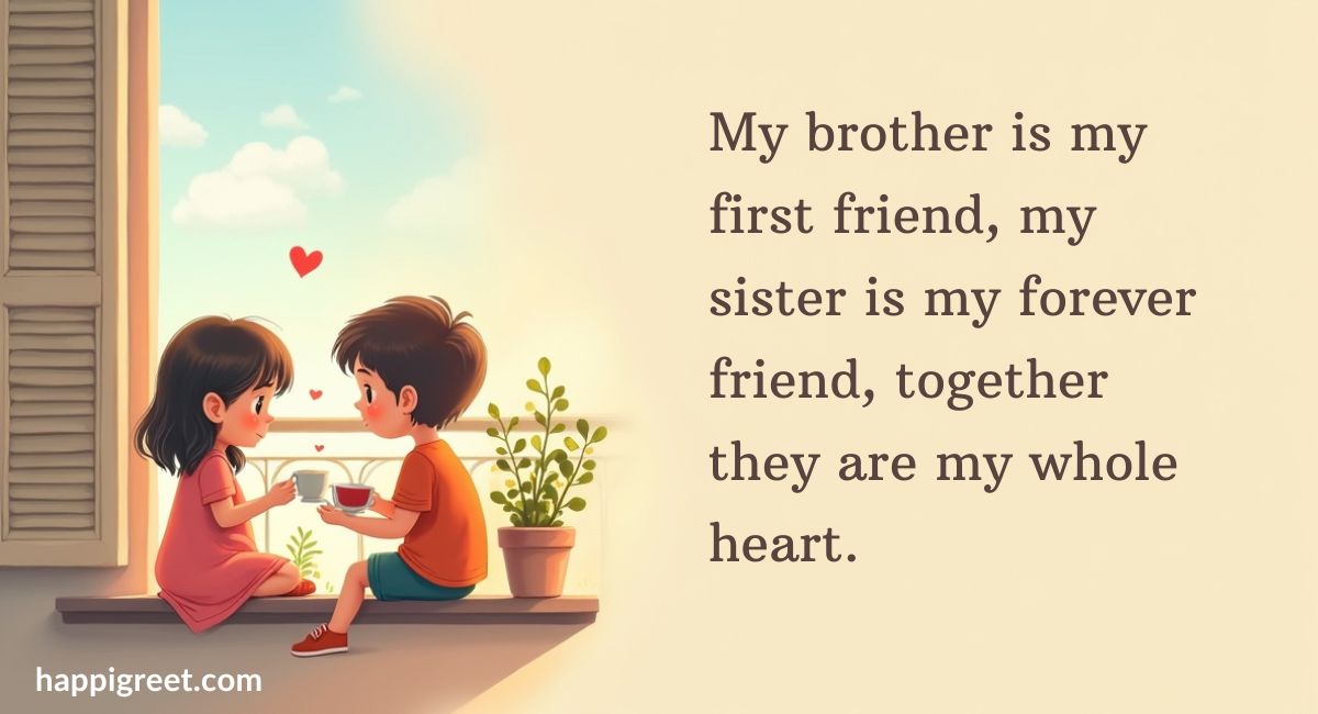 Bhai Behan Love Quotes In English