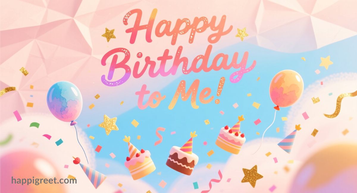 Birthday Quotes For Me, Wishes & Messages