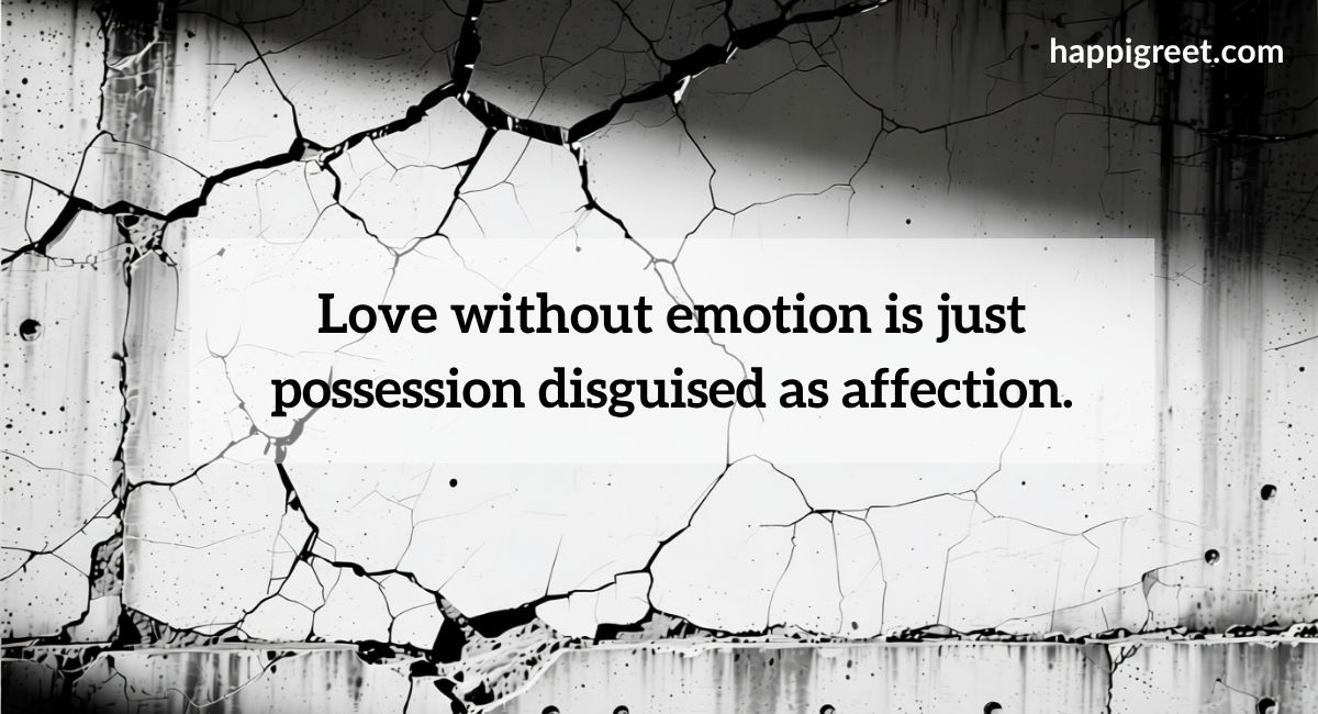 Emotionless Love Heartless Selfish Quotes