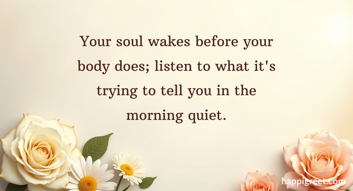 Good Morning Spiritual Quotes