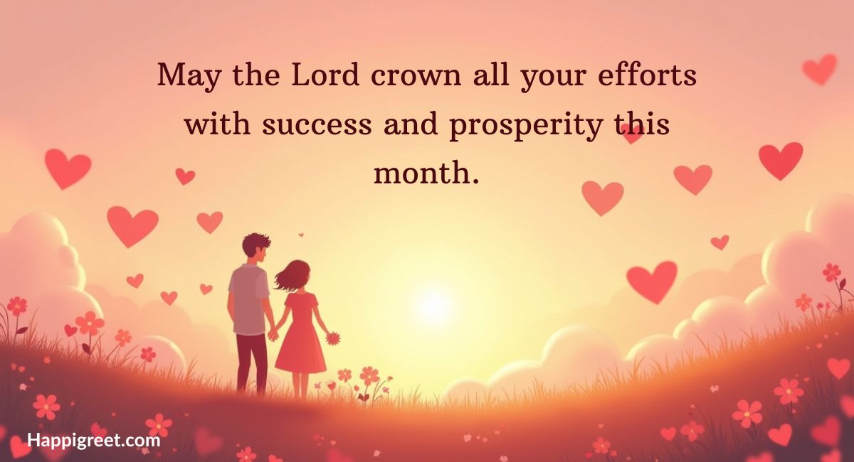 Happy New Month Prayers For Success