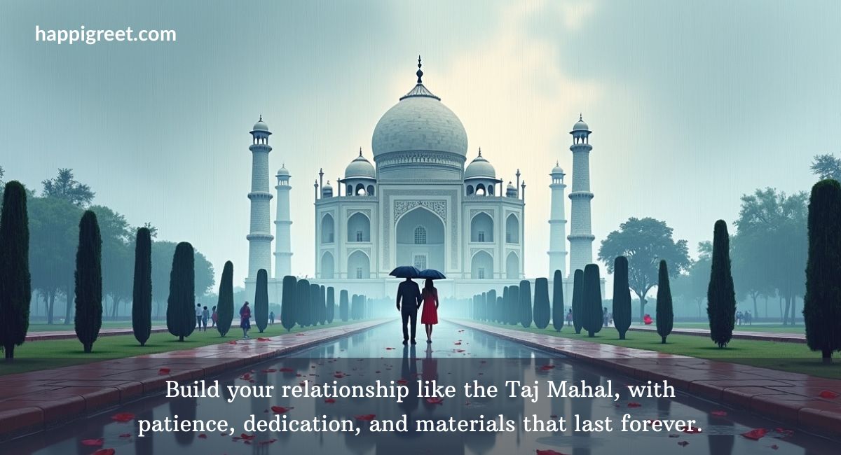 Relationship Taj Mahal Love Quotes