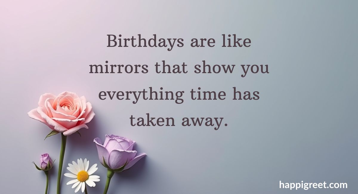 Sad Birthday Quotes