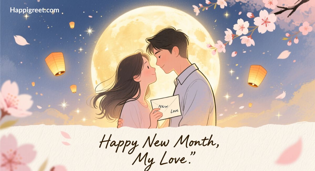 Sweet New Month Wishes To My Love or Crush (Him or Her)